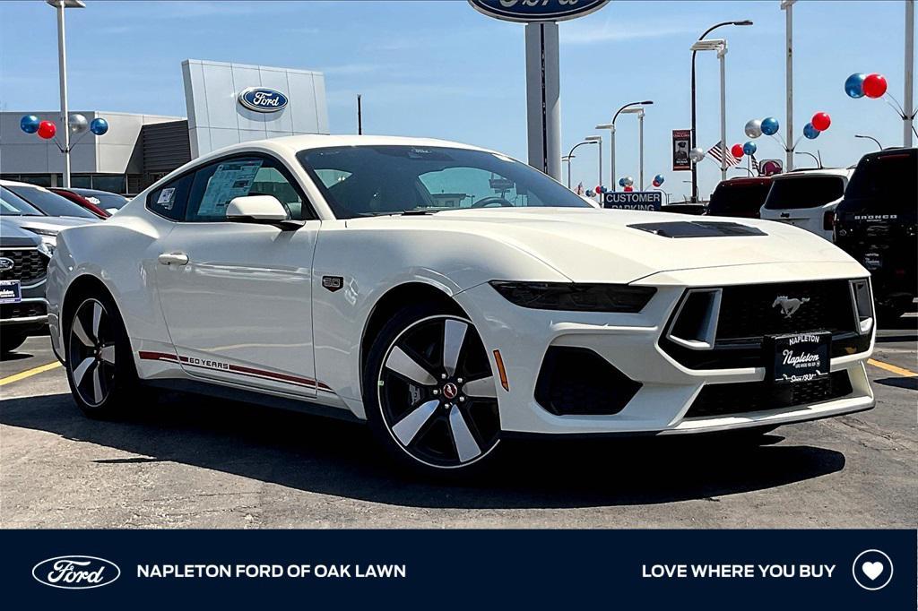 new 2025 Ford Mustang car, priced at $55,357