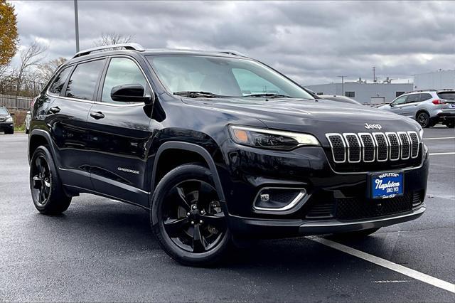 used 2021 Jeep Cherokee car, priced at $20,995