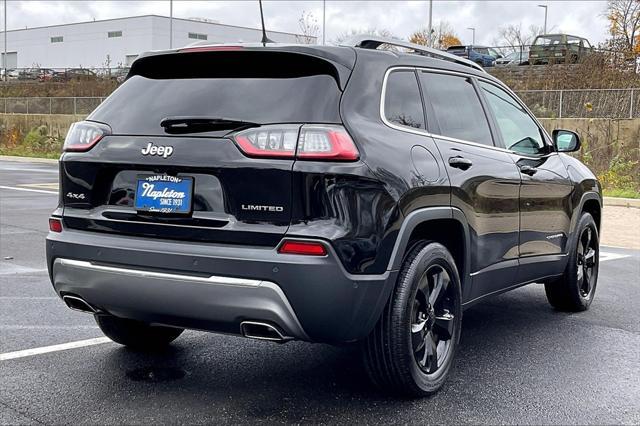 used 2021 Jeep Cherokee car, priced at $22,725