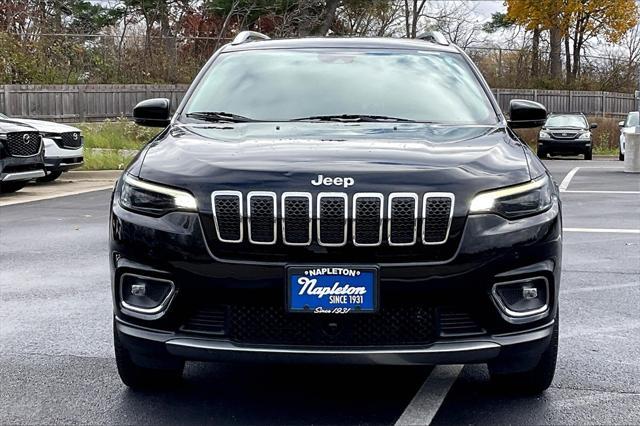 used 2021 Jeep Cherokee car, priced at $20,995