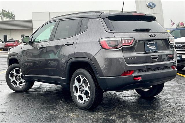 used 2022 Jeep Compass car, priced at $24,335