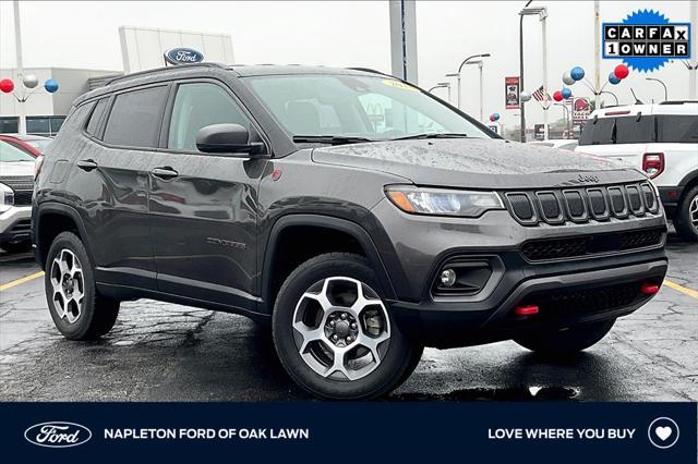 used 2022 Jeep Compass car, priced at $24,465