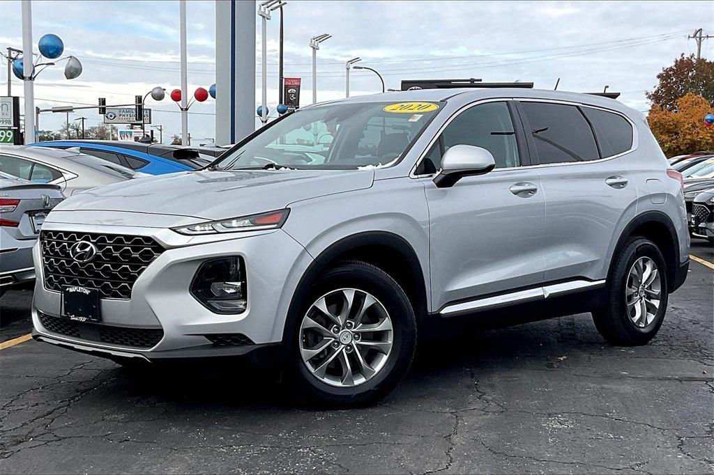 used 2020 Hyundai Santa Fe car, priced at $17,888