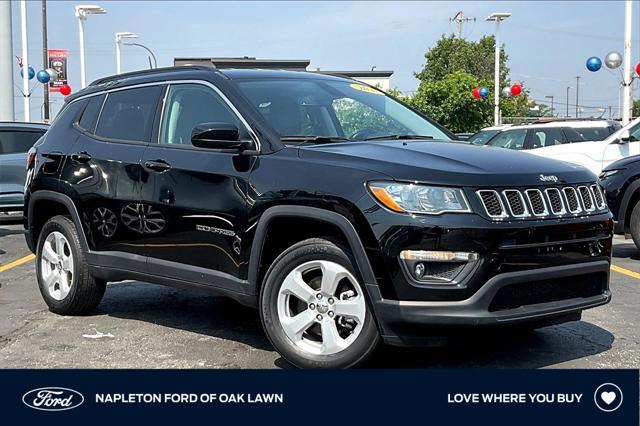 used 2021 Jeep Compass car, priced at $18,995