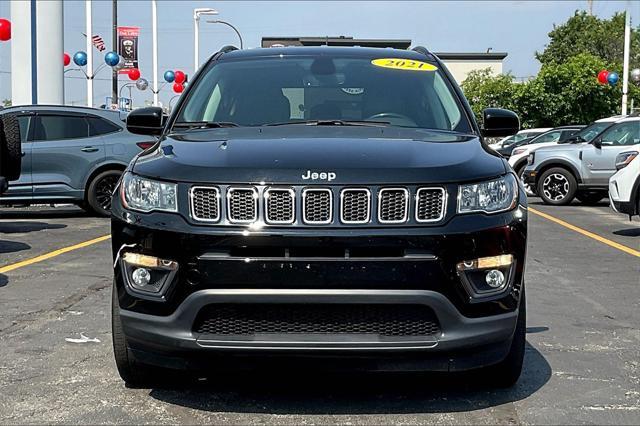 used 2021 Jeep Compass car, priced at $18,995