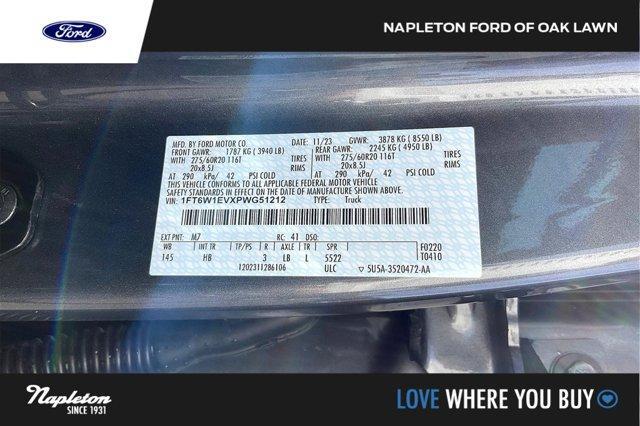 new 2023 Ford F-150 Lightning car, priced at $76,170