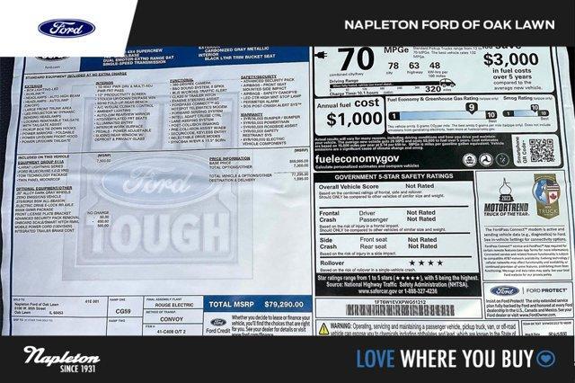 new 2023 Ford F-150 Lightning car, priced at $76,170