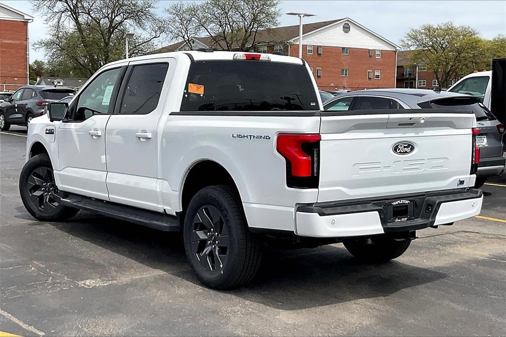 new 2025 Ford F-150 Lightning car, priced at $65,110