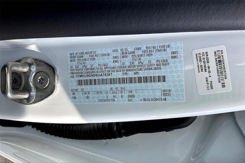 new 2025 Ford Escape car, priced at $24,880