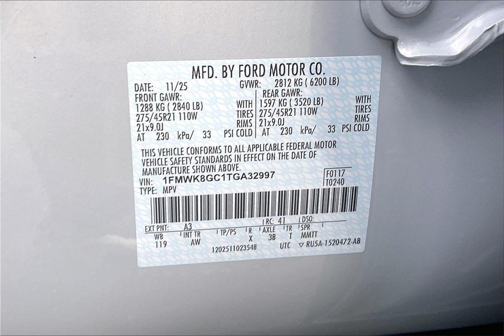 new 2026 Ford Explorer car, priced at $62,685