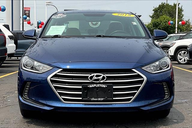 used 2018 Hyundai Elantra car, priced at $14,765
