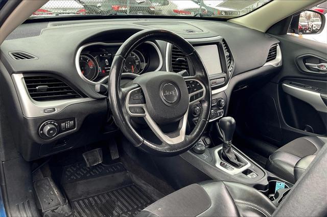 used 2018 Jeep Cherokee car, priced at $14,855