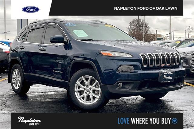 used 2018 Jeep Cherokee car, priced at $14,855