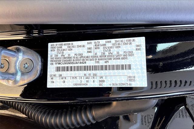 new 2025 Ford Escape car, priced at $27,524