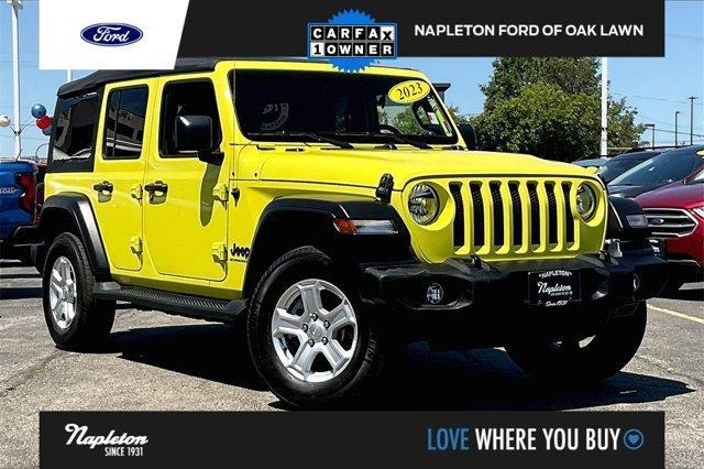 used 2023 Jeep Wrangler car, priced at $39,985