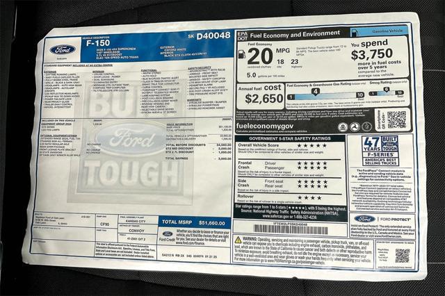 new 2025 Ford F-150 car, priced at $47,669