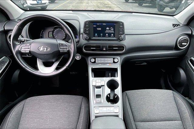 used 2021 Hyundai Kona EV car, priced at $22,485
