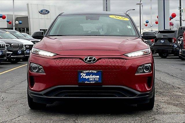 used 2021 Hyundai Kona EV car, priced at $21,965
