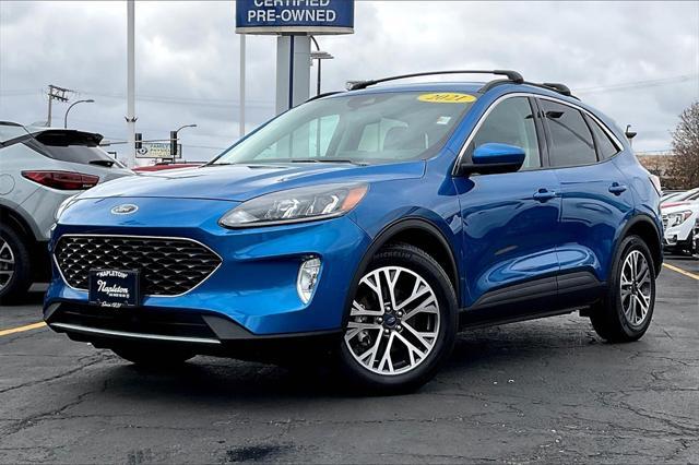 used 2021 Ford Escape car, priced at $21,855