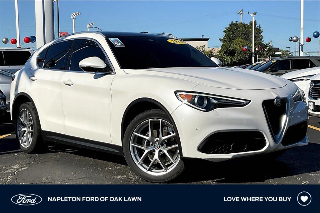 used 2018 Alfa Romeo Stelvio car, priced at $16,455