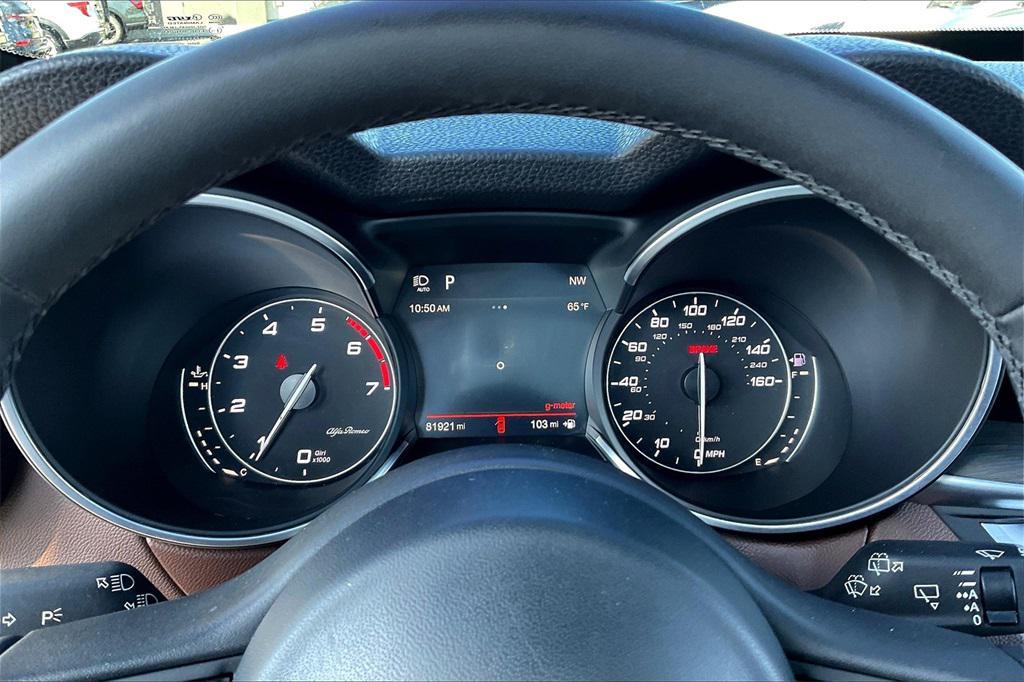 used 2018 Alfa Romeo Stelvio car, priced at $16,455
