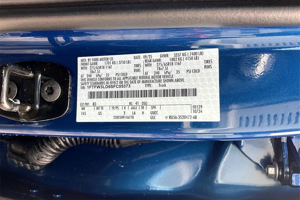 new 2025 Ford F-150 car, priced at $55,659