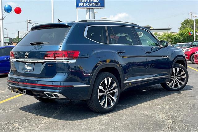 used 2021 Volkswagen Atlas car, priced at $34,495