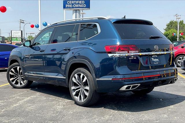 used 2021 Volkswagen Atlas car, priced at $34,495