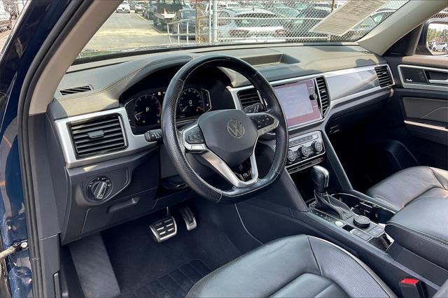 used 2021 Volkswagen Atlas car, priced at $34,495