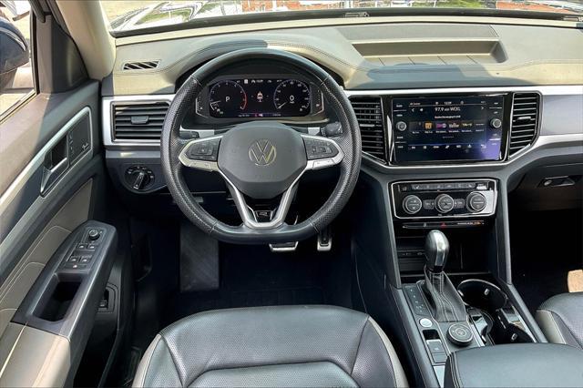 used 2021 Volkswagen Atlas car, priced at $34,495