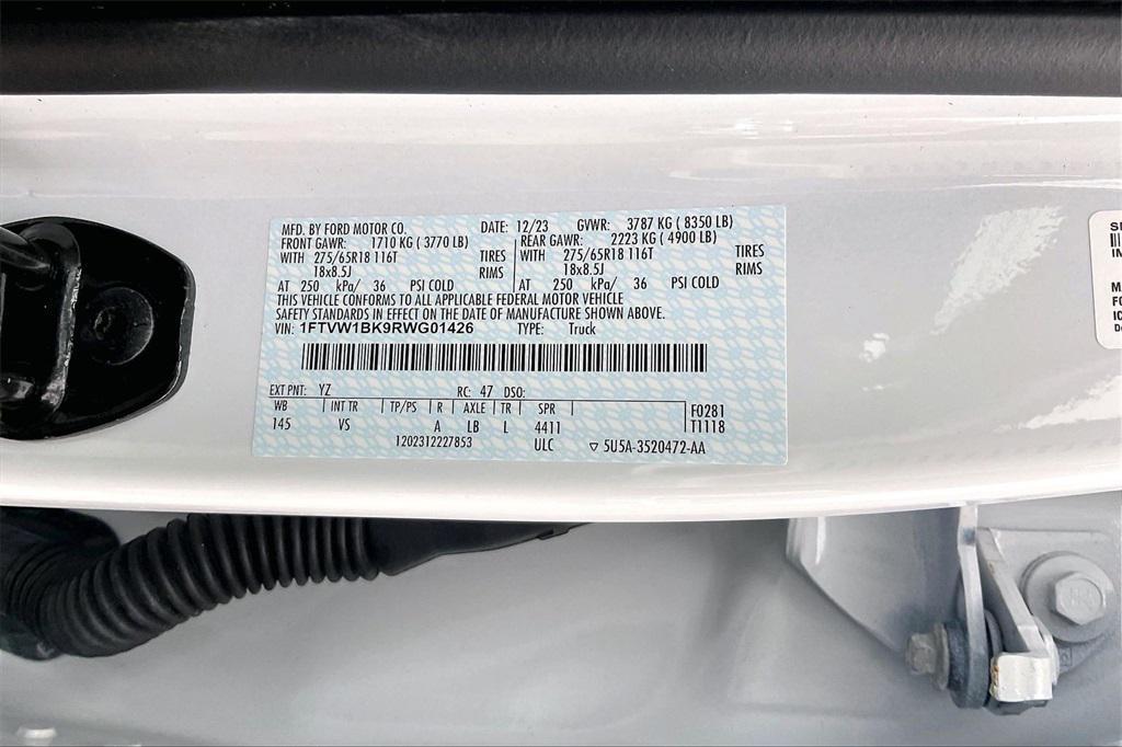 new 2024 Ford F-150 Lightning car, priced at $42,600