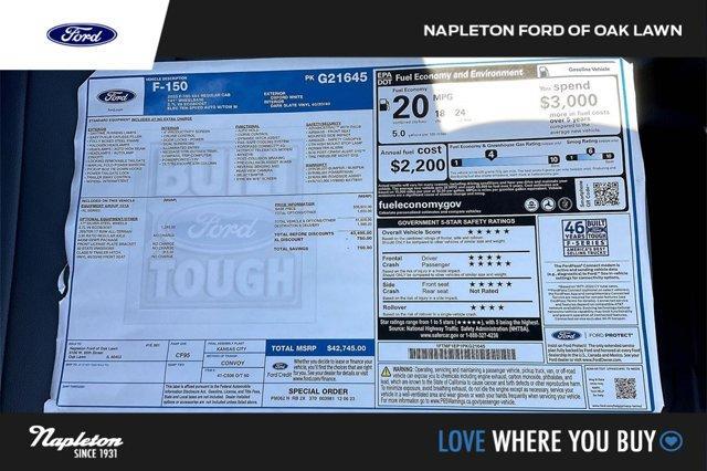 new 2023 Ford F-150 car, priced at $40,171
