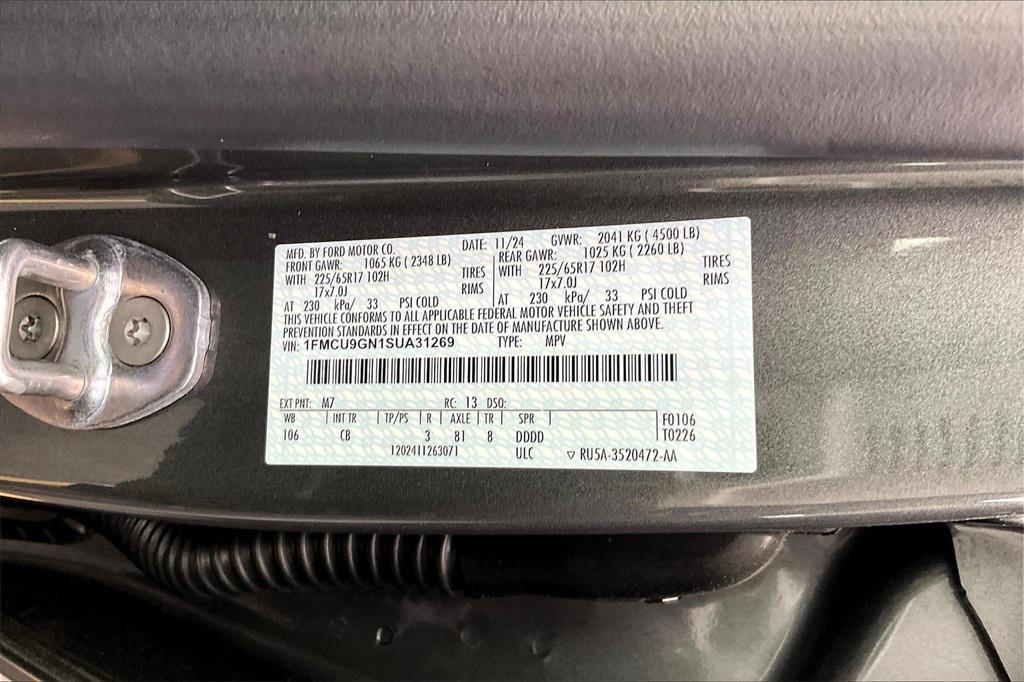 new 2025 Ford Escape car, priced at $26,391