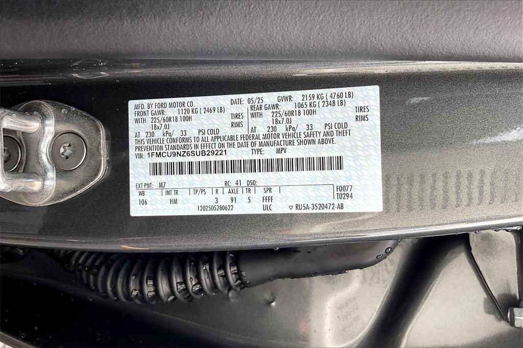 new 2025 Ford Escape car, priced at $29,275