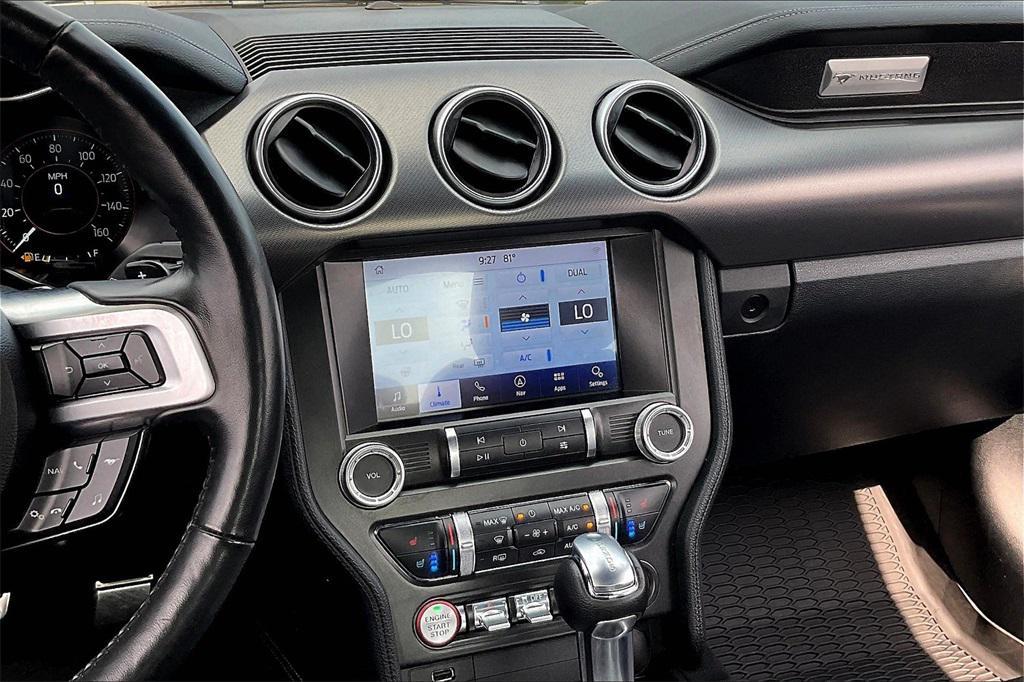 used 2021 Ford Mustang car, priced at $26,385