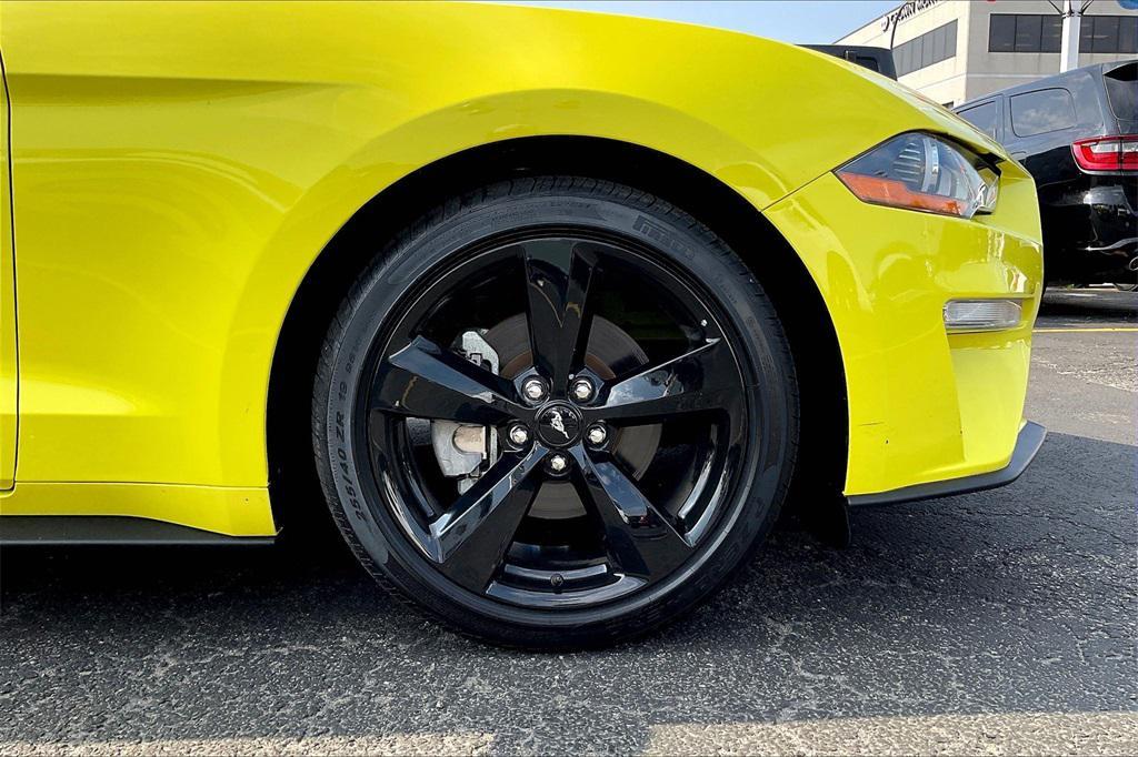 used 2021 Ford Mustang car, priced at $26,385