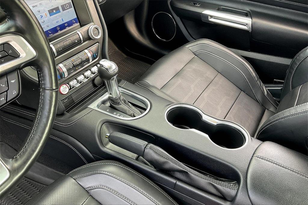 used 2021 Ford Mustang car, priced at $26,385