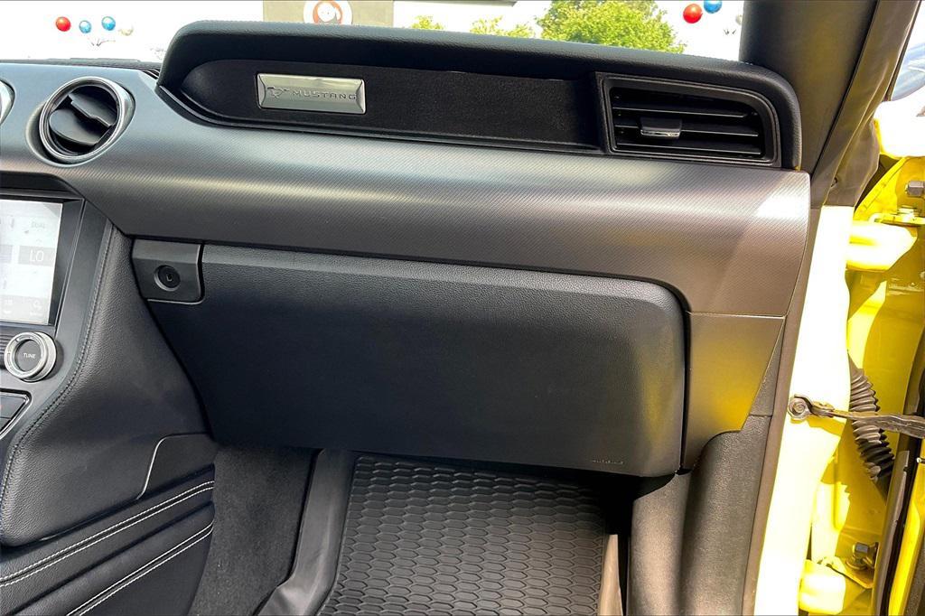 used 2021 Ford Mustang car, priced at $26,385