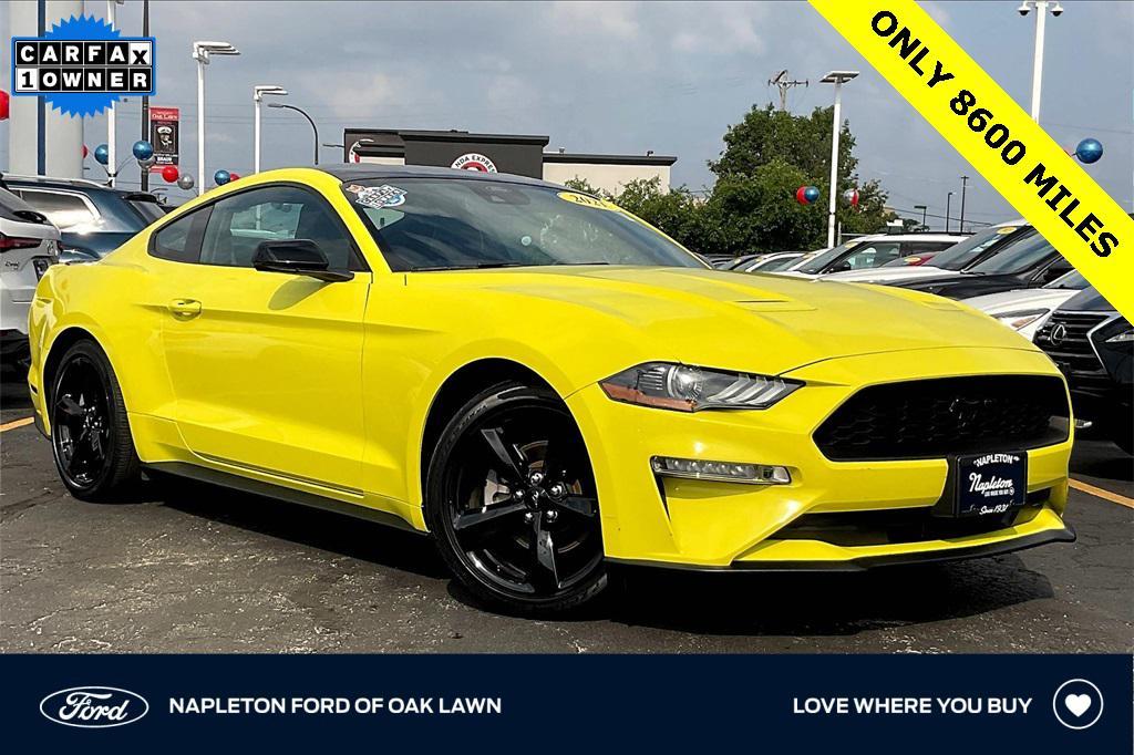 used 2021 Ford Mustang car, priced at $26,385
