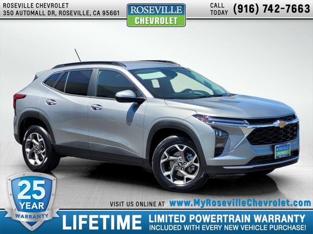 new 2025 Chevrolet Trax car, priced at $25,580