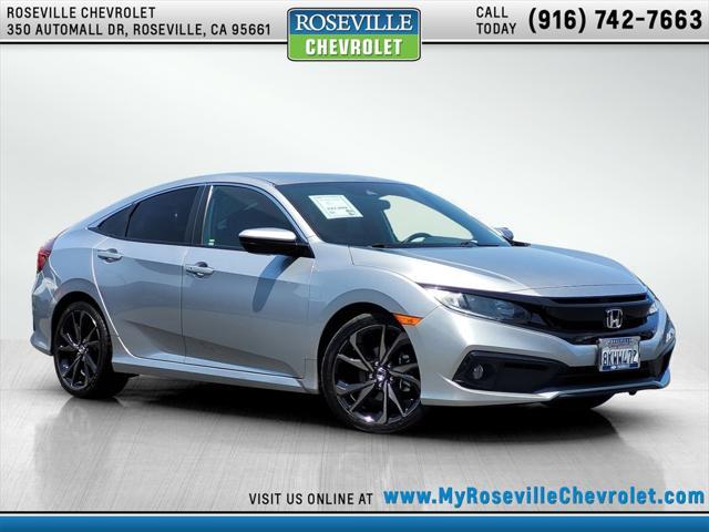 used 2019 Honda Civic car, priced at $21,999