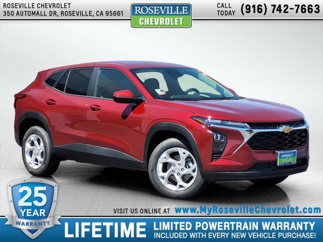new 2025 Chevrolet Trax car, priced at $23,285