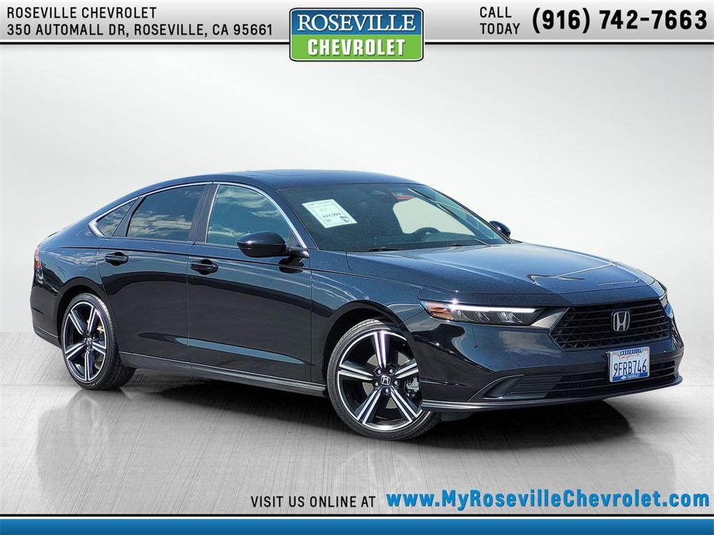 used 2023 Honda Accord Hybrid car, priced at $27,430