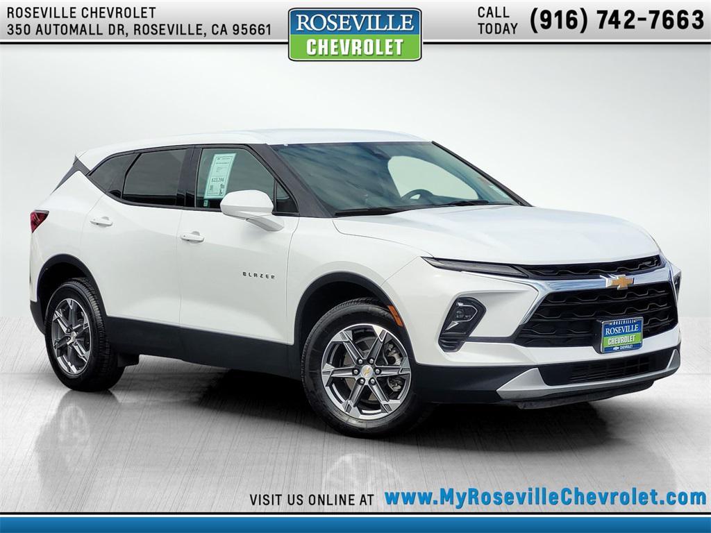 used 2023 Chevrolet Blazer car, priced at $23,396