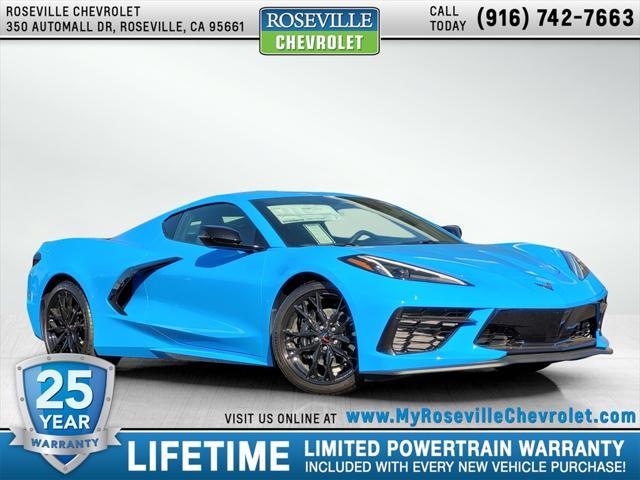 new 2025 Chevrolet Corvette car, priced at $74,770