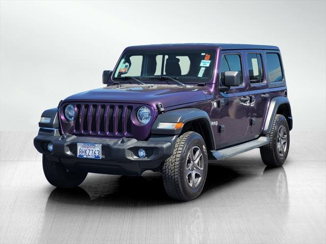 used 2019 Jeep Wrangler Unlimited car, priced at $31,999