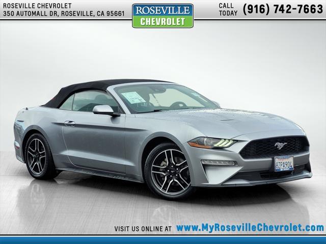 used 2022 Ford Mustang car, priced at $19,137