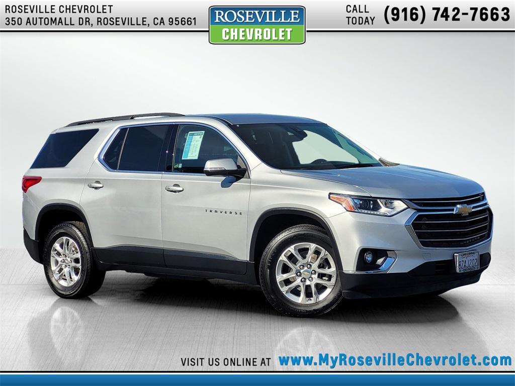 used 2021 Chevrolet Traverse car, priced at $26,999