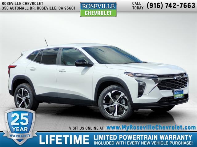 new 2025 Chevrolet Trax car, priced at $24,089