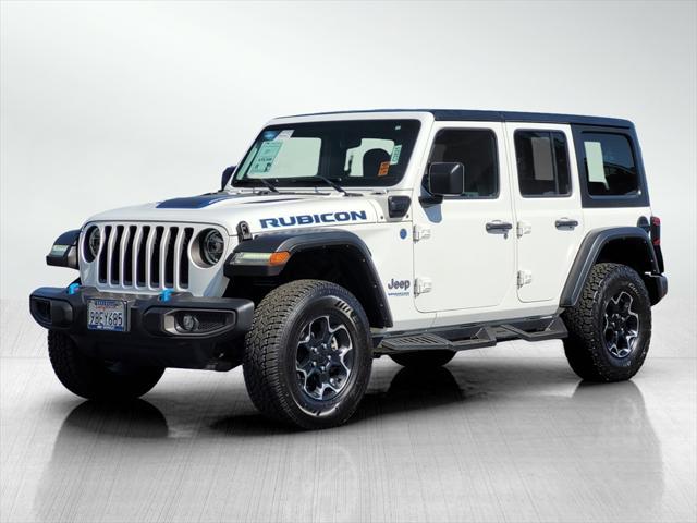 used 2022 Jeep Wrangler Unlimited 4xe car, priced at $35,549